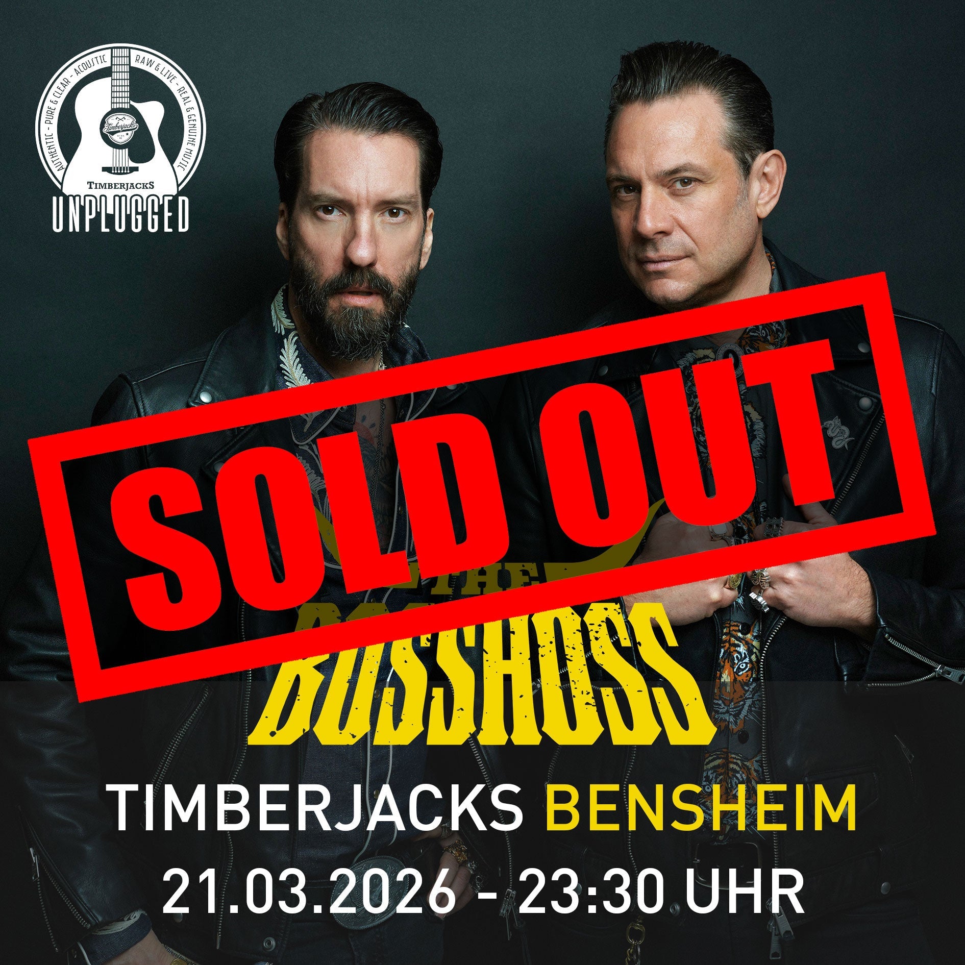 Bensheim - The BossHoss - Timberjacks Unplugged - timberjacks.store