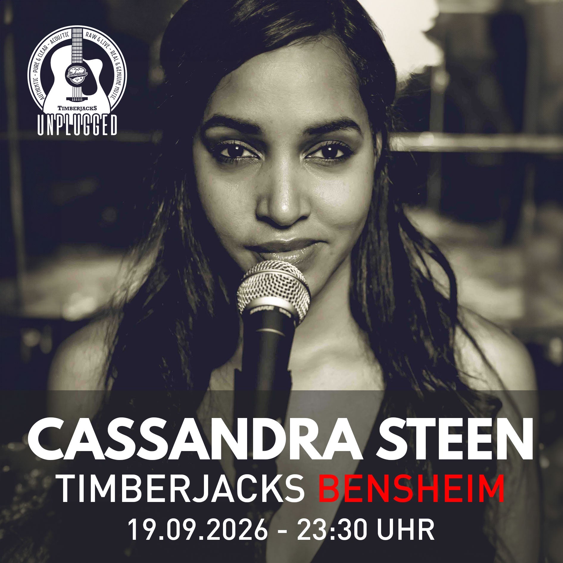 Cassandra Steen - 19.09. - Timberjacks Bensheim - timberjacks.store