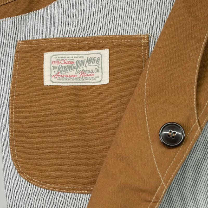 Gladstone Canvas Brown | Weste - timberjacks.store