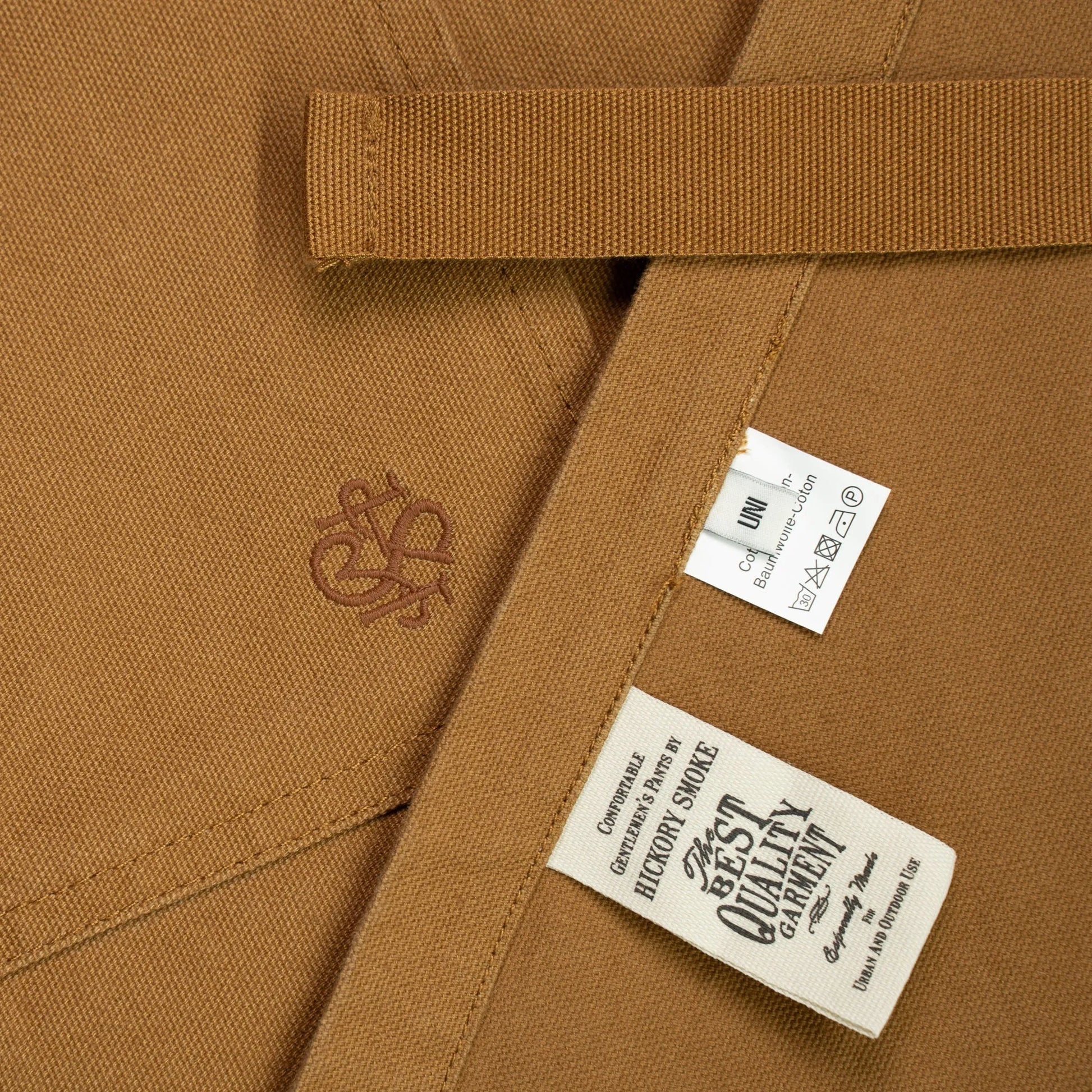 Glazor Short Canvas Brown | Schürze - timberjacks.store