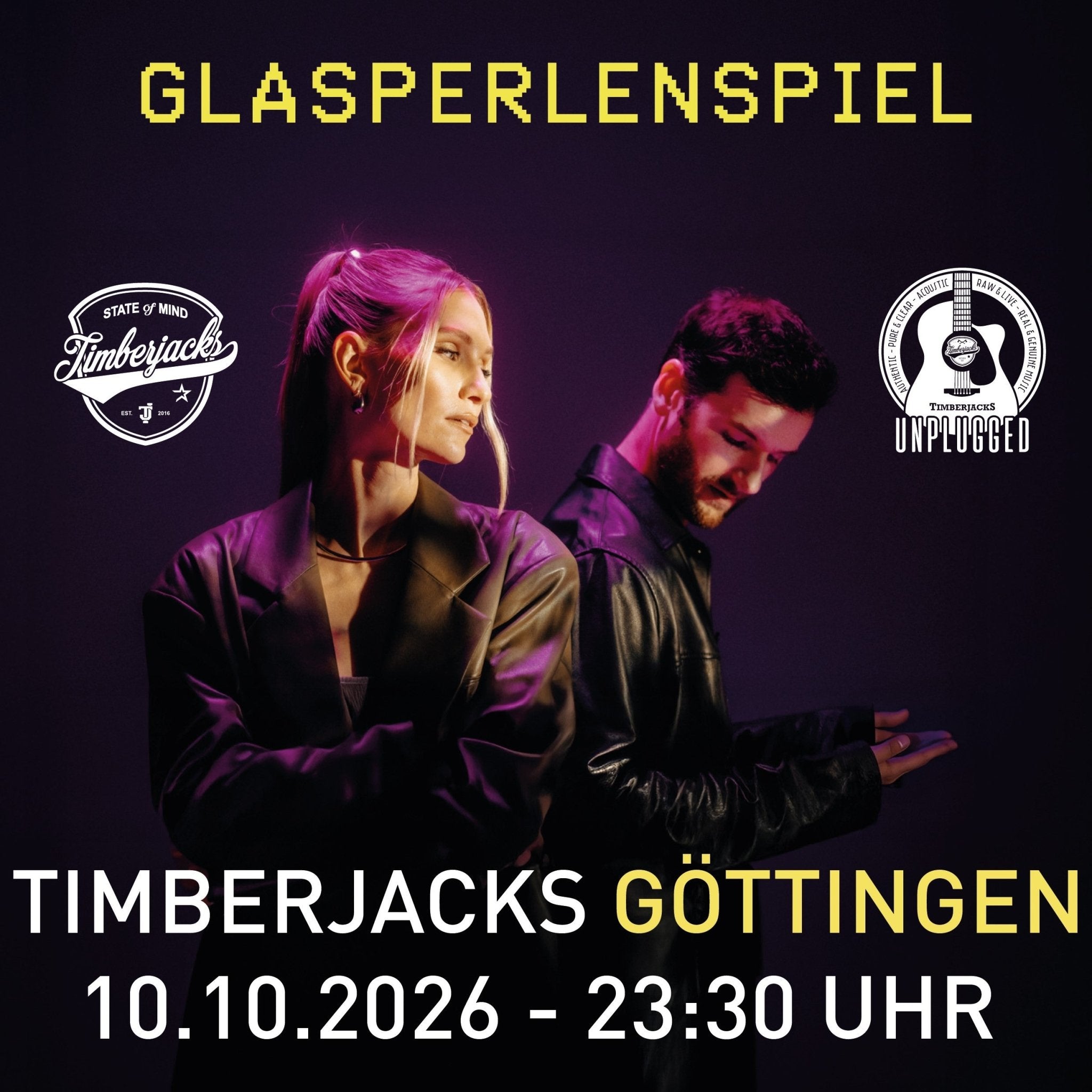 Göttingen - Glasperlenspiel - Timberjacks Unplugged - timberjacks.store