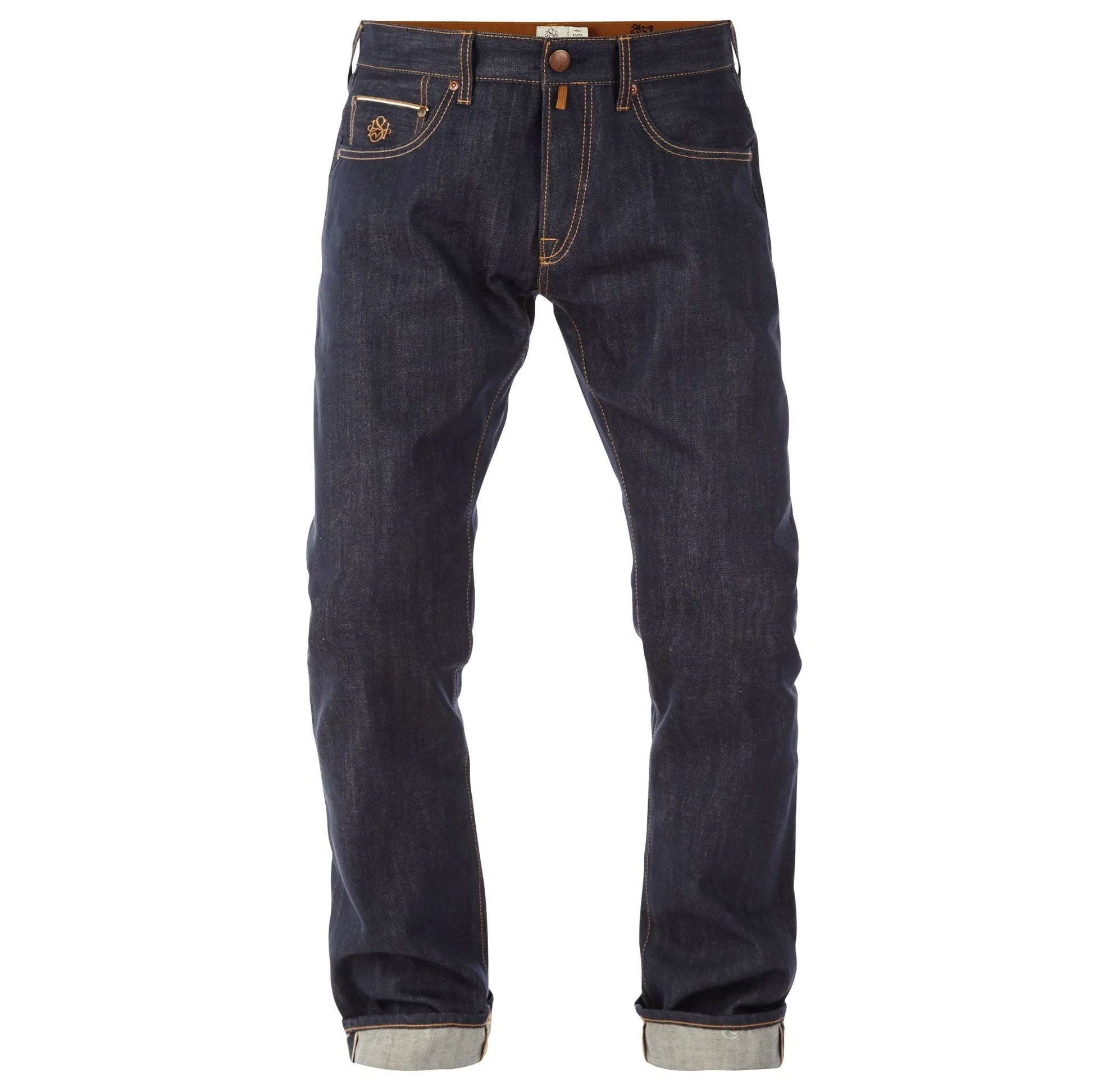 Grand Brown Selvedge | Relaxed Fit - timberjacks.store
