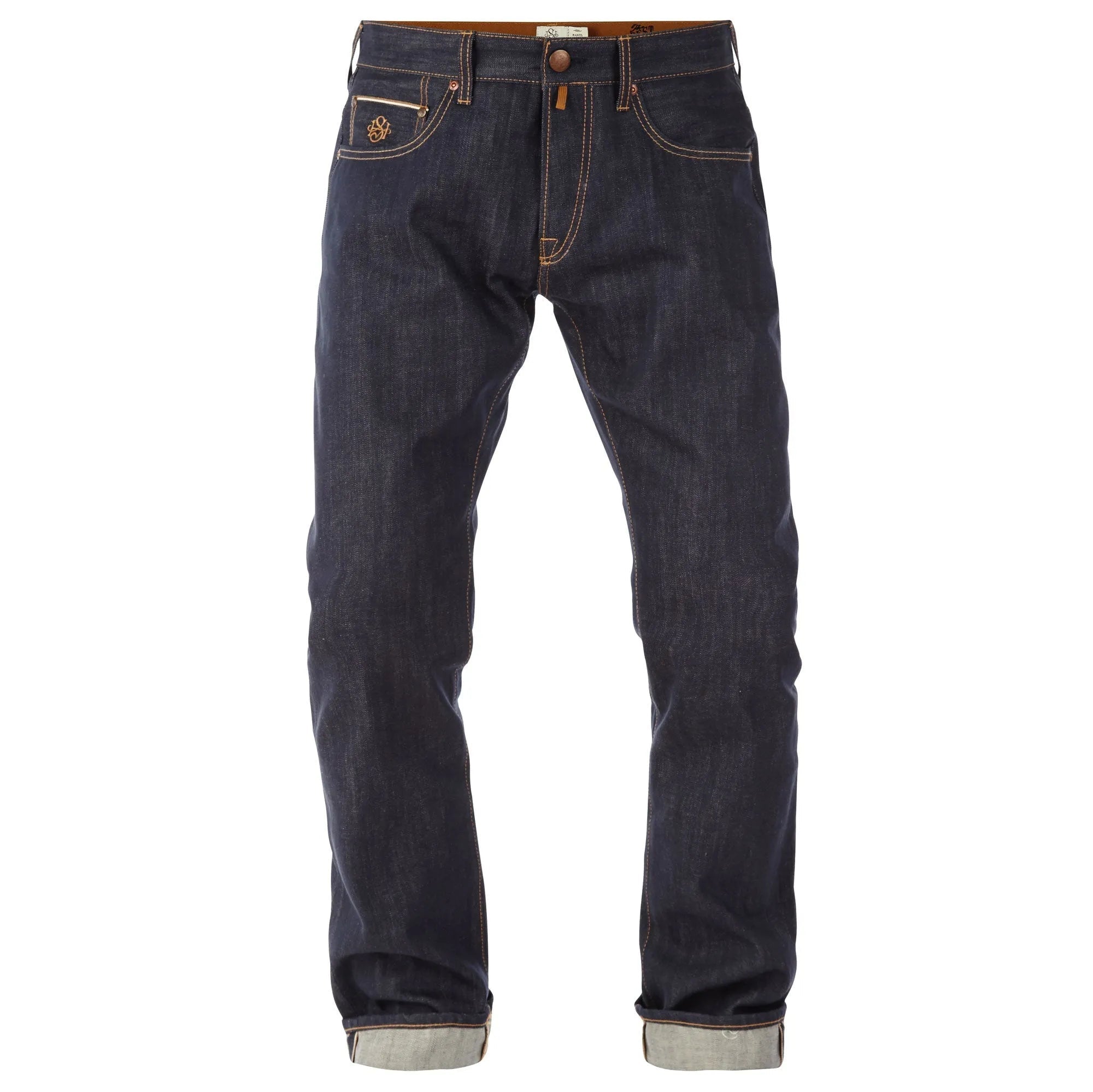 Grand Brown Selvedge | Relaxed Fit - timberjacks.store