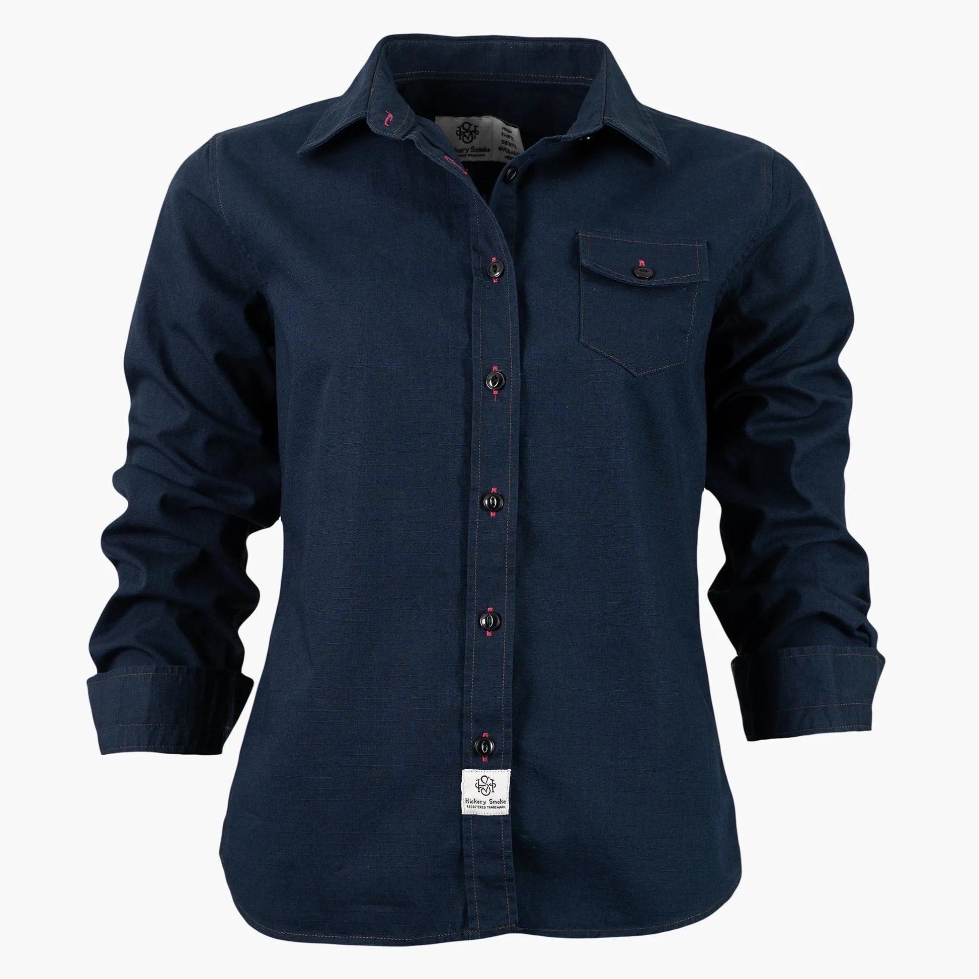 Hendo 2.0 Dark Navy | Damenhemd - timberjacks.store