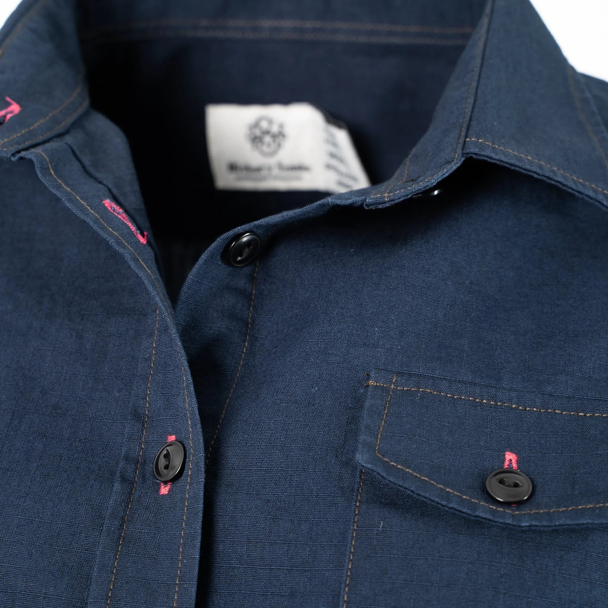 Hendo 2.0 Dark Navy | Damenhemd - timberjacks.store
