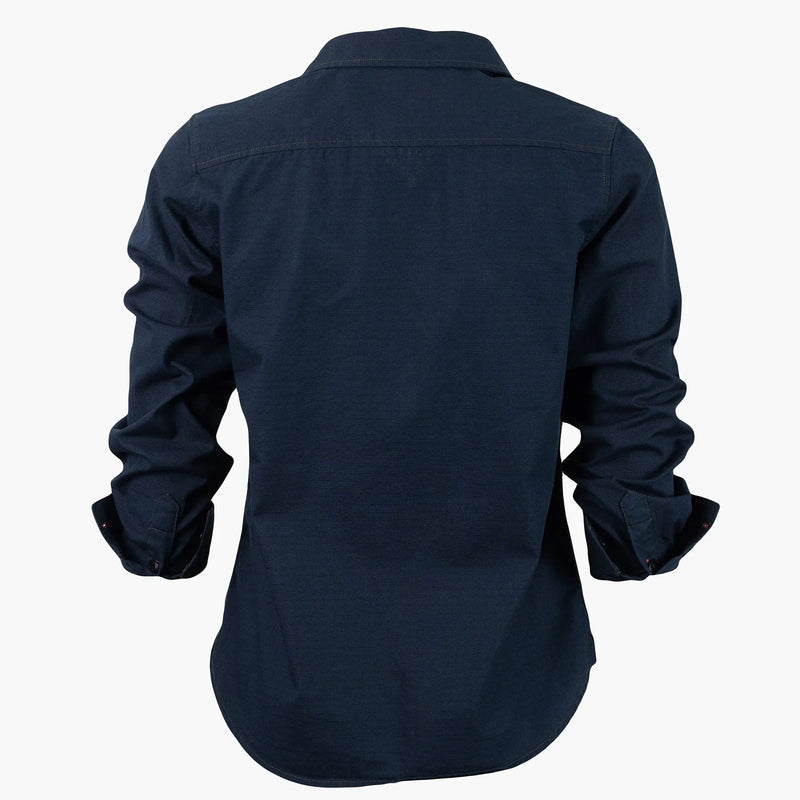 Hendo 2.0 Dark Navy | Damenhemd - timberjacks.store