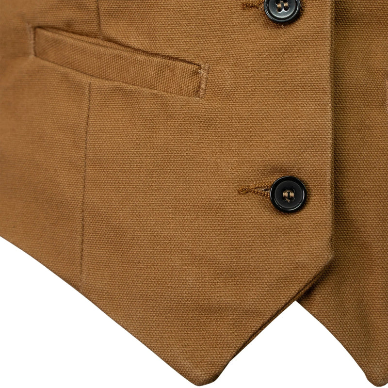 Hints Women Canvas Brown | Damenweste - timberjacks.store