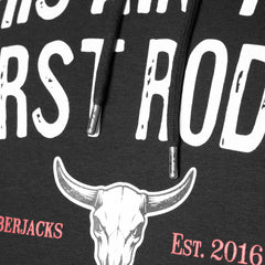 Hoodie Ain't my first Rodeo Black - timberjacks.store