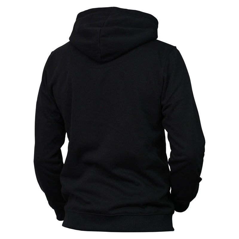 Hoodie Badger Nero Recycled Cotton - timberjacks.store