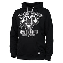 Hoodie Badger Nero Recycled Cotton - timberjacks.store