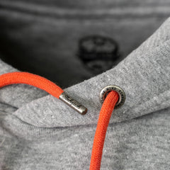 Hoodie Beaver Ash Grey Recycled Cotton - timberjacks.store