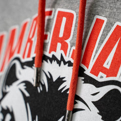 Hoodie Beaver Ash Grey Recycled Cotton - timberjacks.store