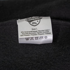 Hoodie Beaver Nero Recycled Cotton - timberjacks.store