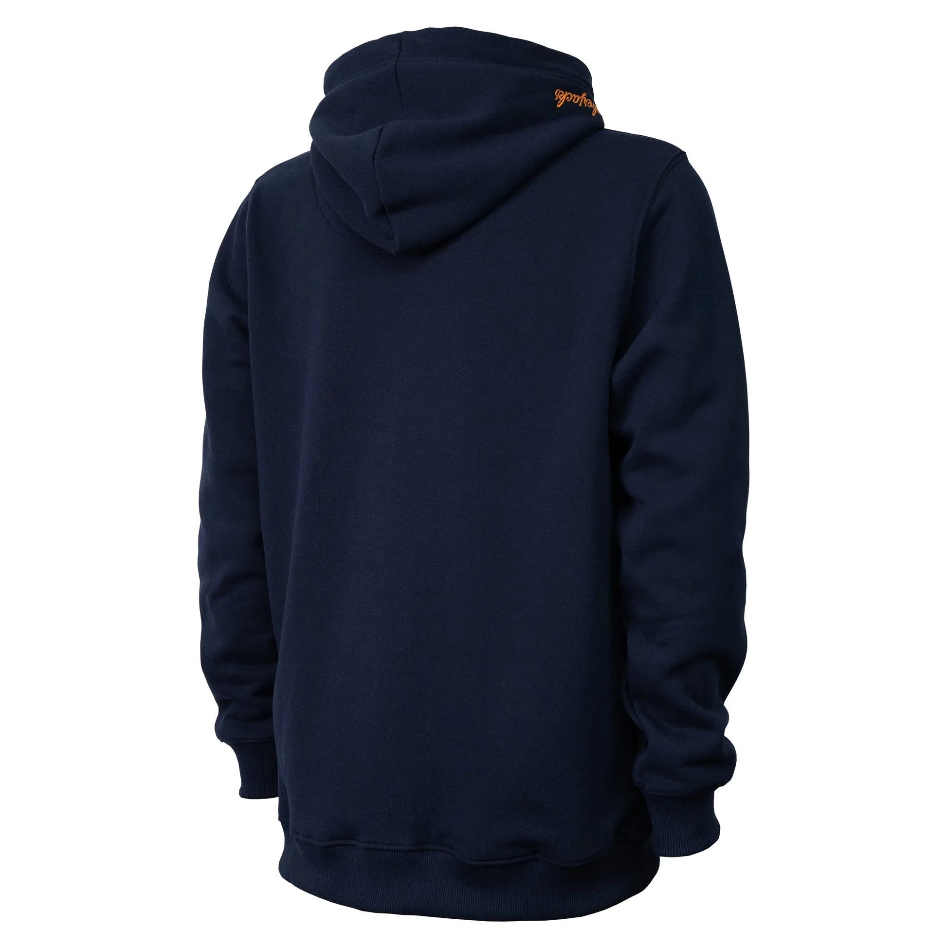 Hoodie Beef Beer BBQ Dark Navy Recycled Cotton - timberjacks.store