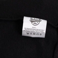 Hoodie Beef Beer BBQ Nero Recycled Cotton - timberjacks.store