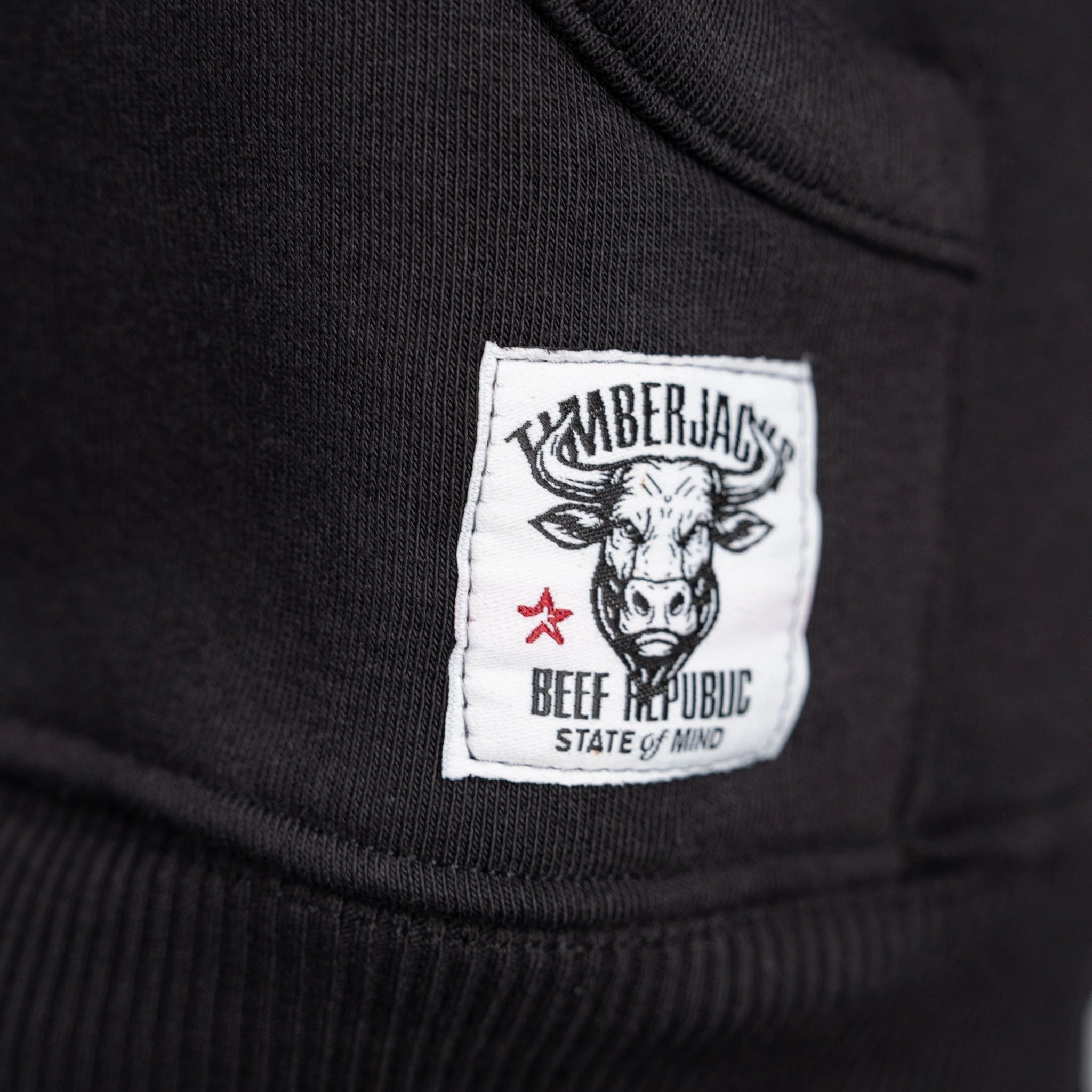 Hoodie Bull Black Onyx - timberjacks.store