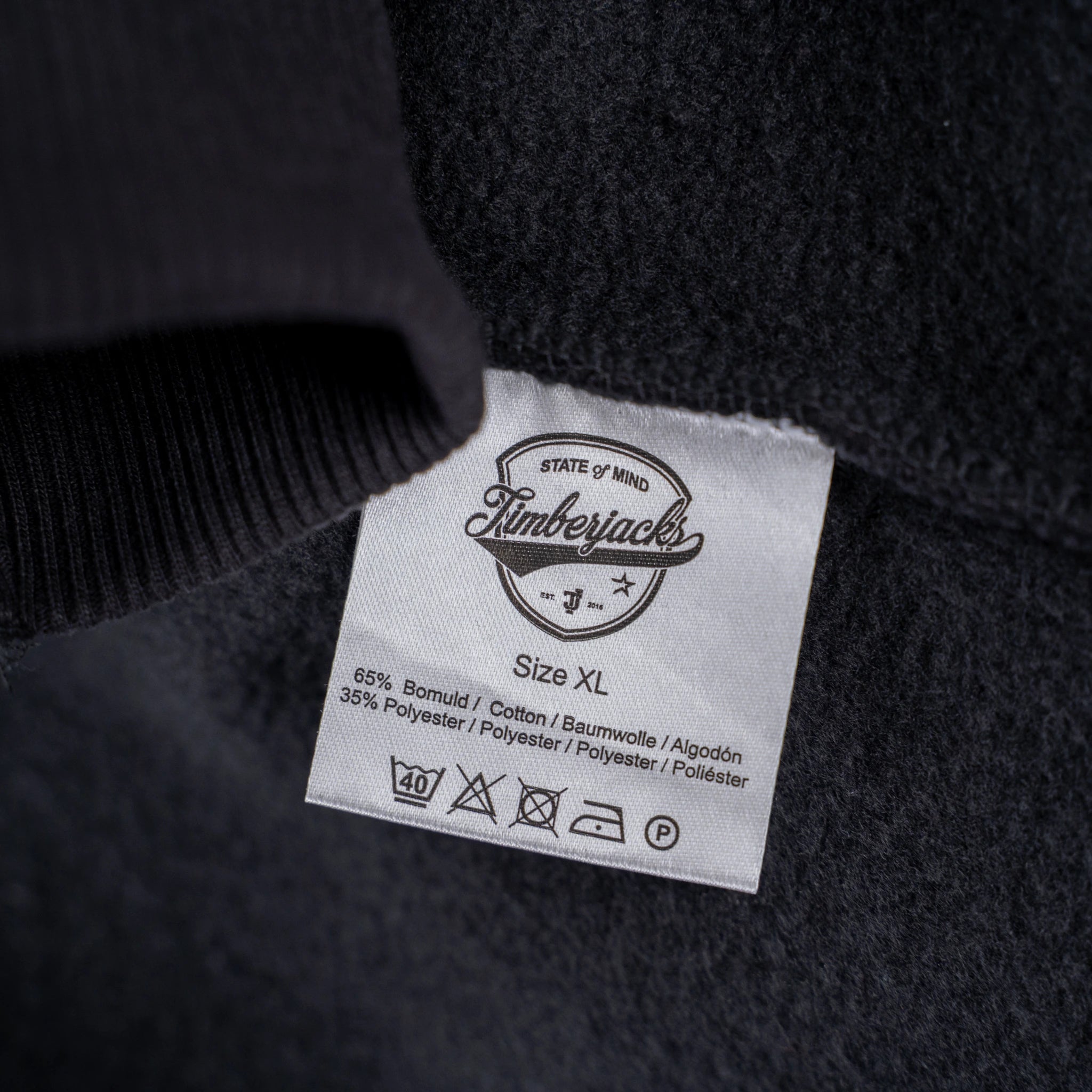 Hoodie Bull Black Onyx - timberjacks.store