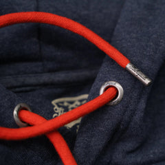 Hoodie Can´t Fake Indigo Recycled Cotton - timberjacks.store