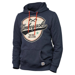 Hoodie Can´t Fake Indigo Recycled Cotton - timberjacks.store