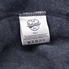 Hoodie Can´t Fake Indigo Recycled Cotton - timberjacks.store
