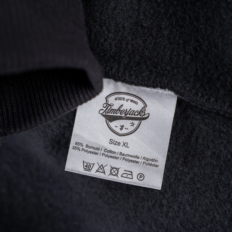 Hoodie Falcon Black Onyx - timberjacks.store