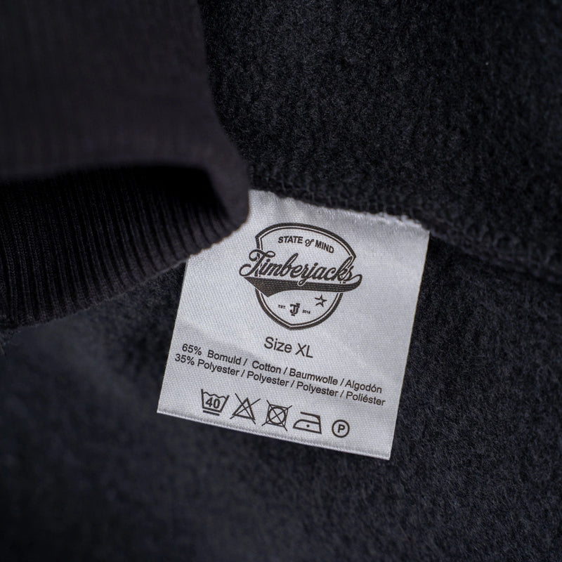 Hoodie Grizzly Black Onyx - timberjacks.store