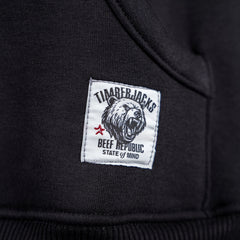 Hoodie Grizzly Black Onyx - timberjacks.store