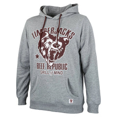 Hoodie Grizzly Grey - timberjacks.store