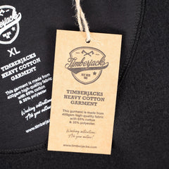 Hoodie Husky Black Onyx - timberjacks.store