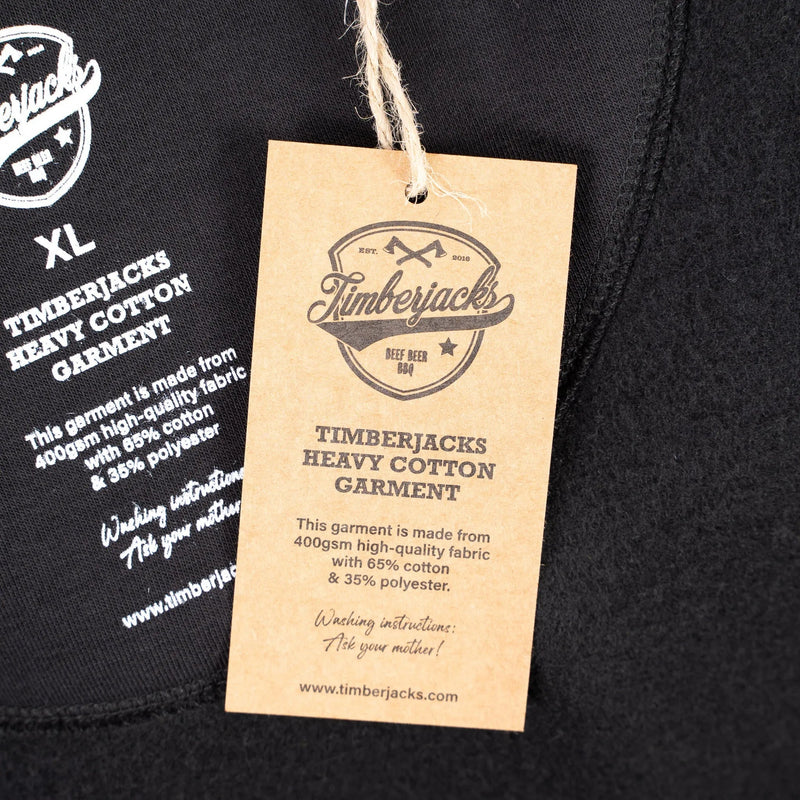 Hoodie Husky Black Onyx - timberjacks.store