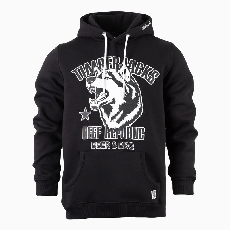 Hoodie Husky Black Onyx - timberjacks.store