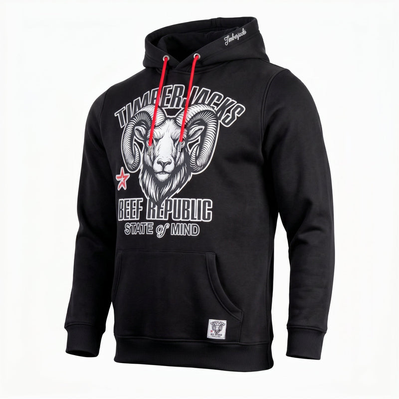 Hoodie Ibex Black Onyx - timberjacks.store