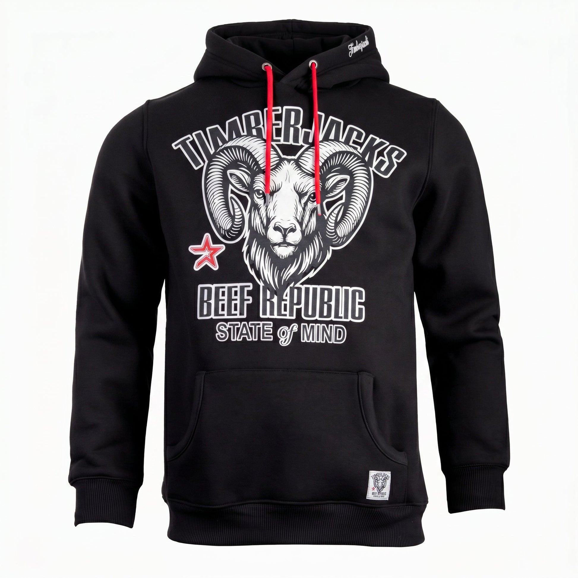 Hoodie Ibex Black Onyx - timberjacks.store