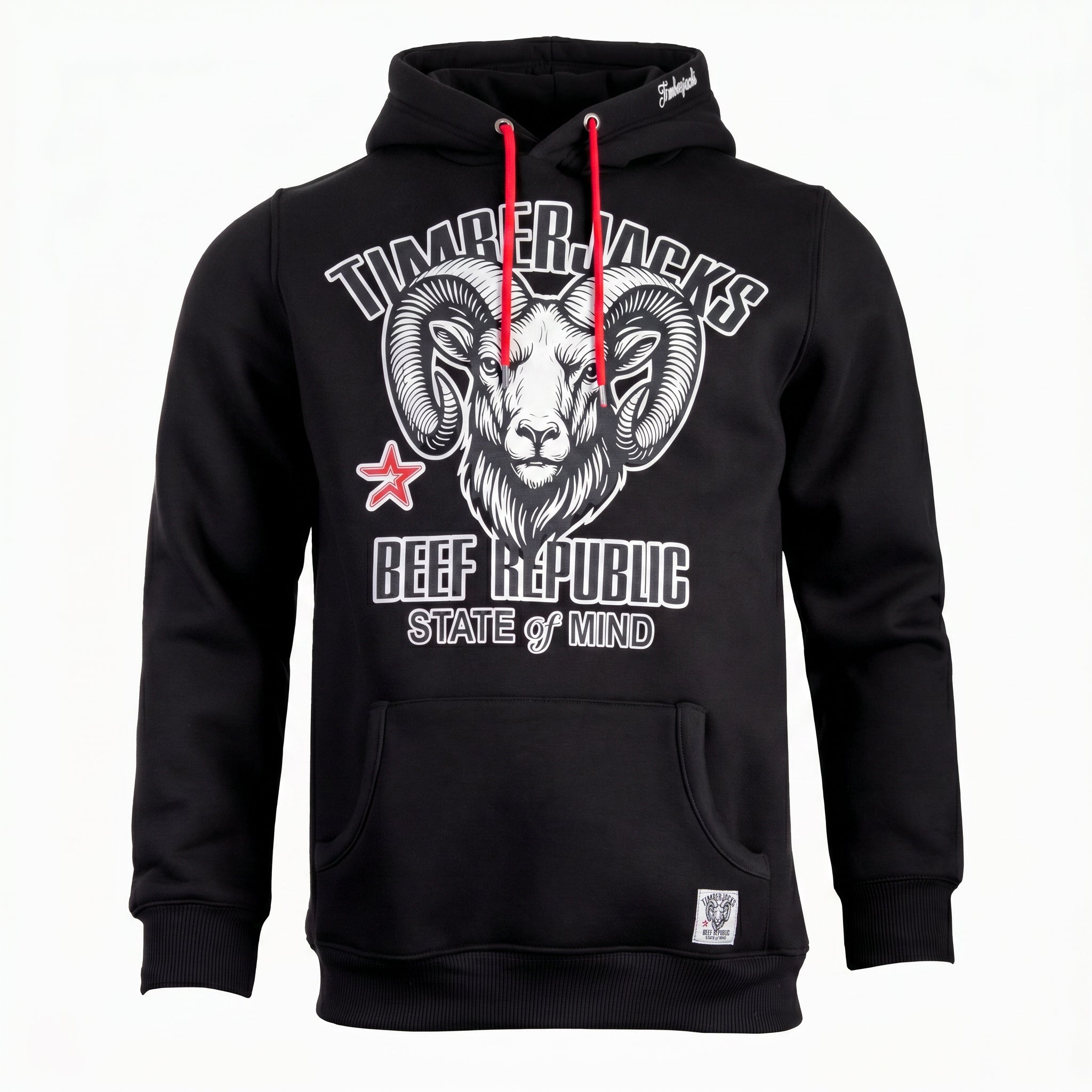 Hoodie Ibex Black Onyx - timberjacks.store