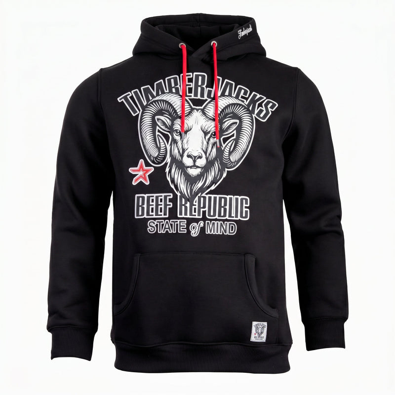 Hoodie Ibex Black Onyx - timberjacks.store