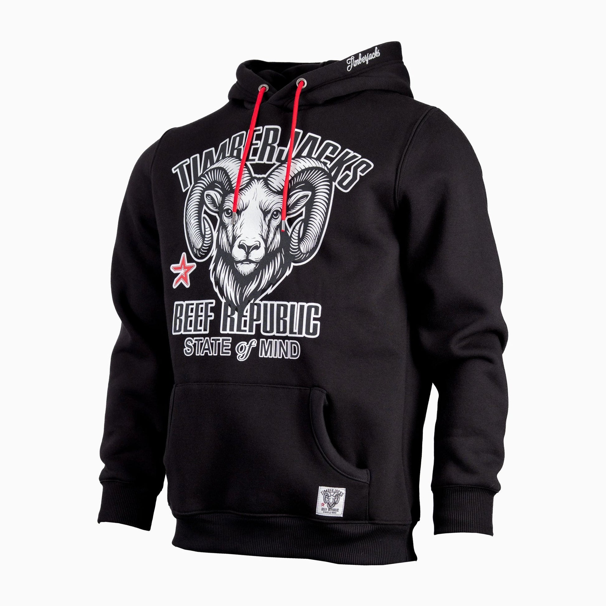 Hoodie Ibex Black Onyx - timberjacks.store