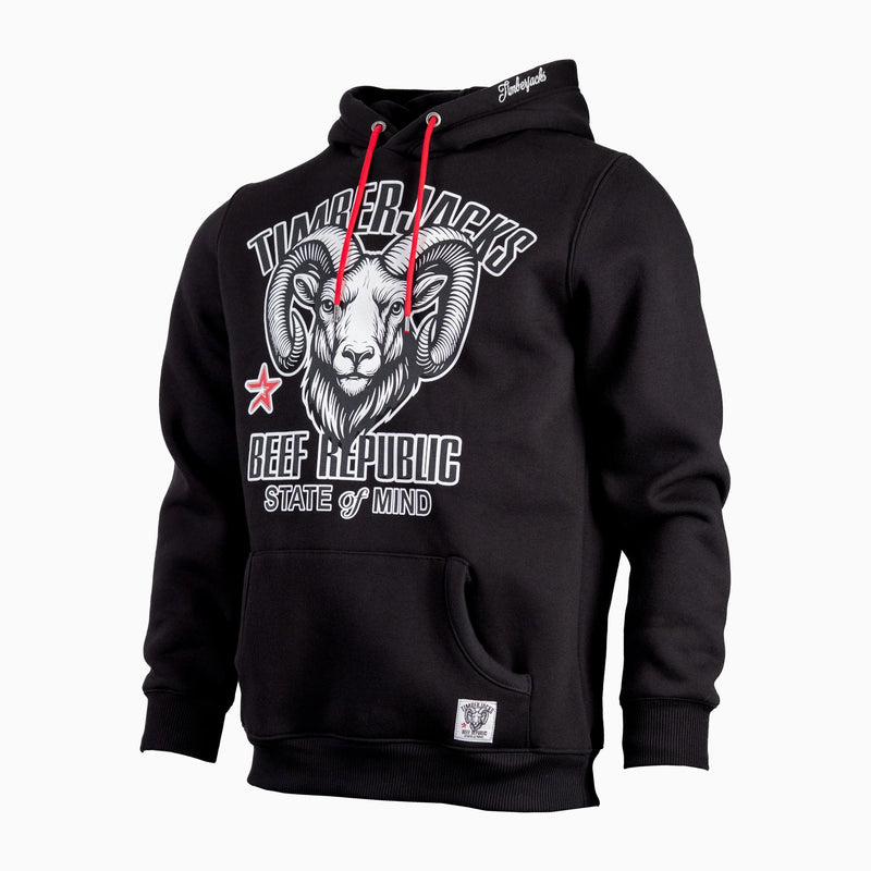 Hoodie Ibex Black Onyx - timberjacks.store
