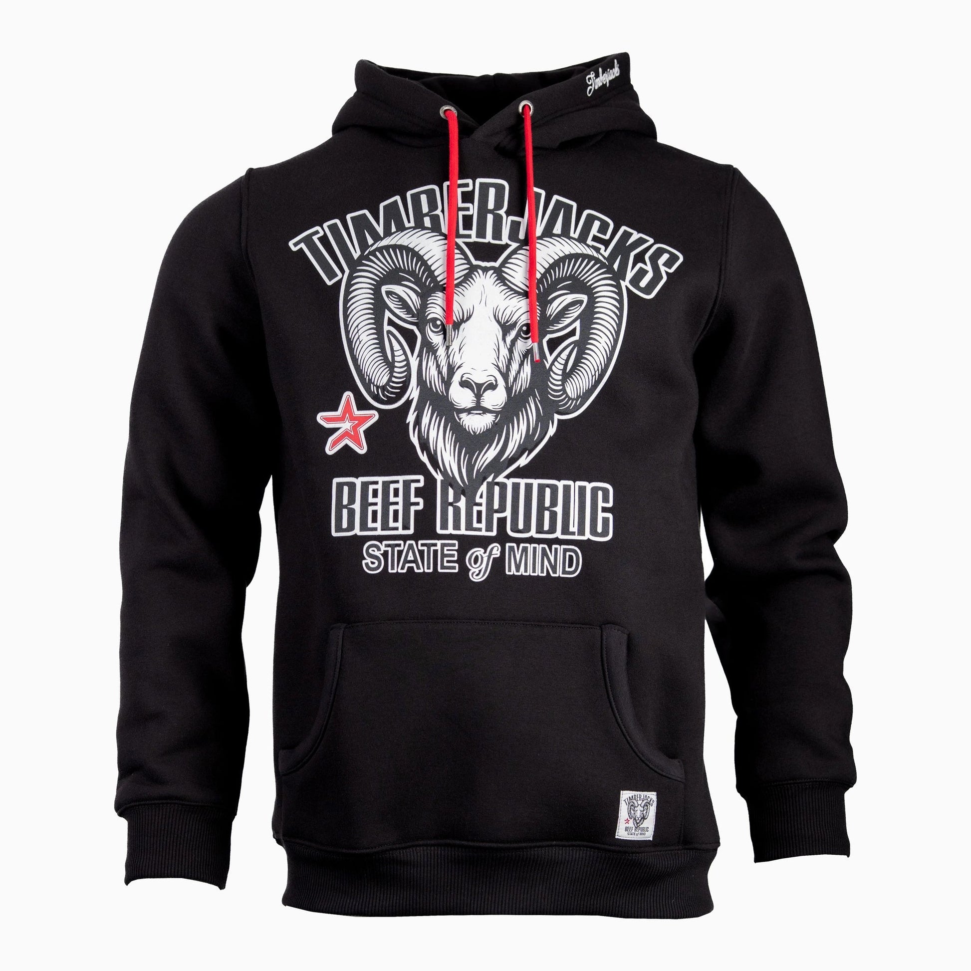 Hoodie Ibex Black Onyx - timberjacks.store