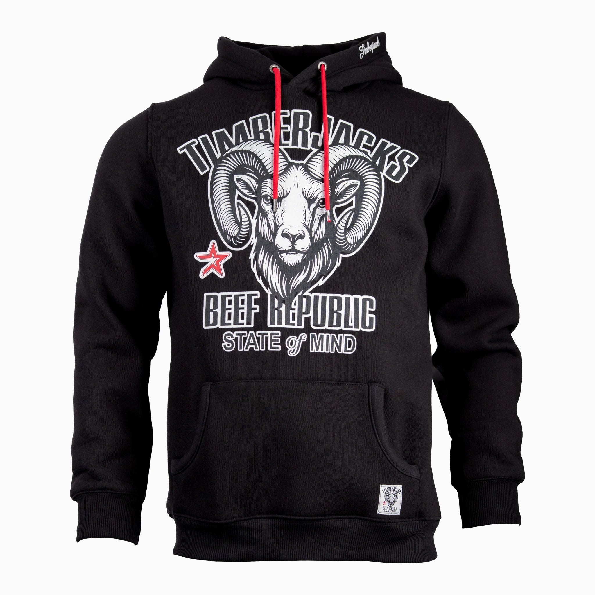 Hoodie Ibex Black Onyx - timberjacks.store