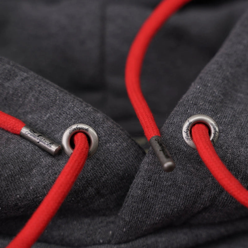 Hoodie Ibex Granit Recycled Cotton - timberjacks.store