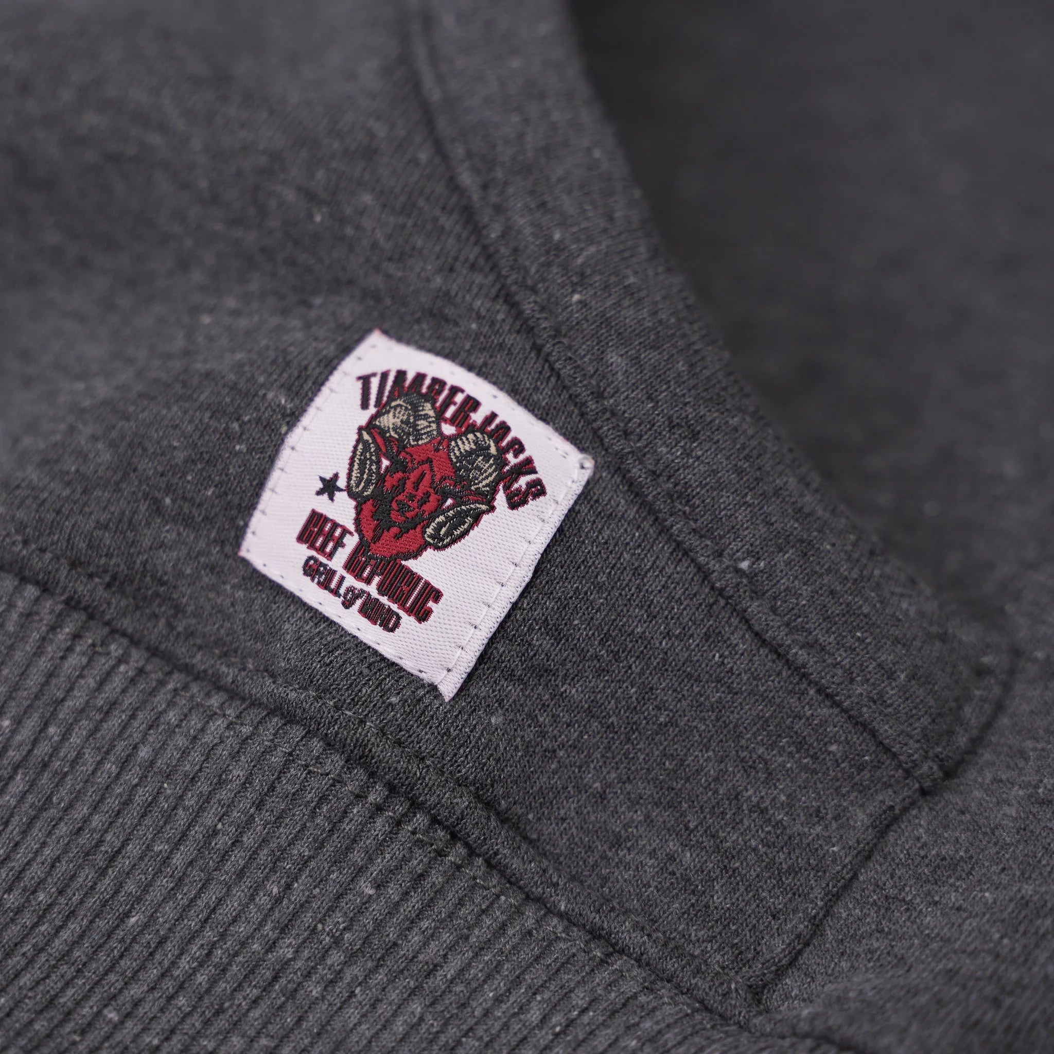 Hoodie Ibex Granit Recycled Cotton - timberjacks.store