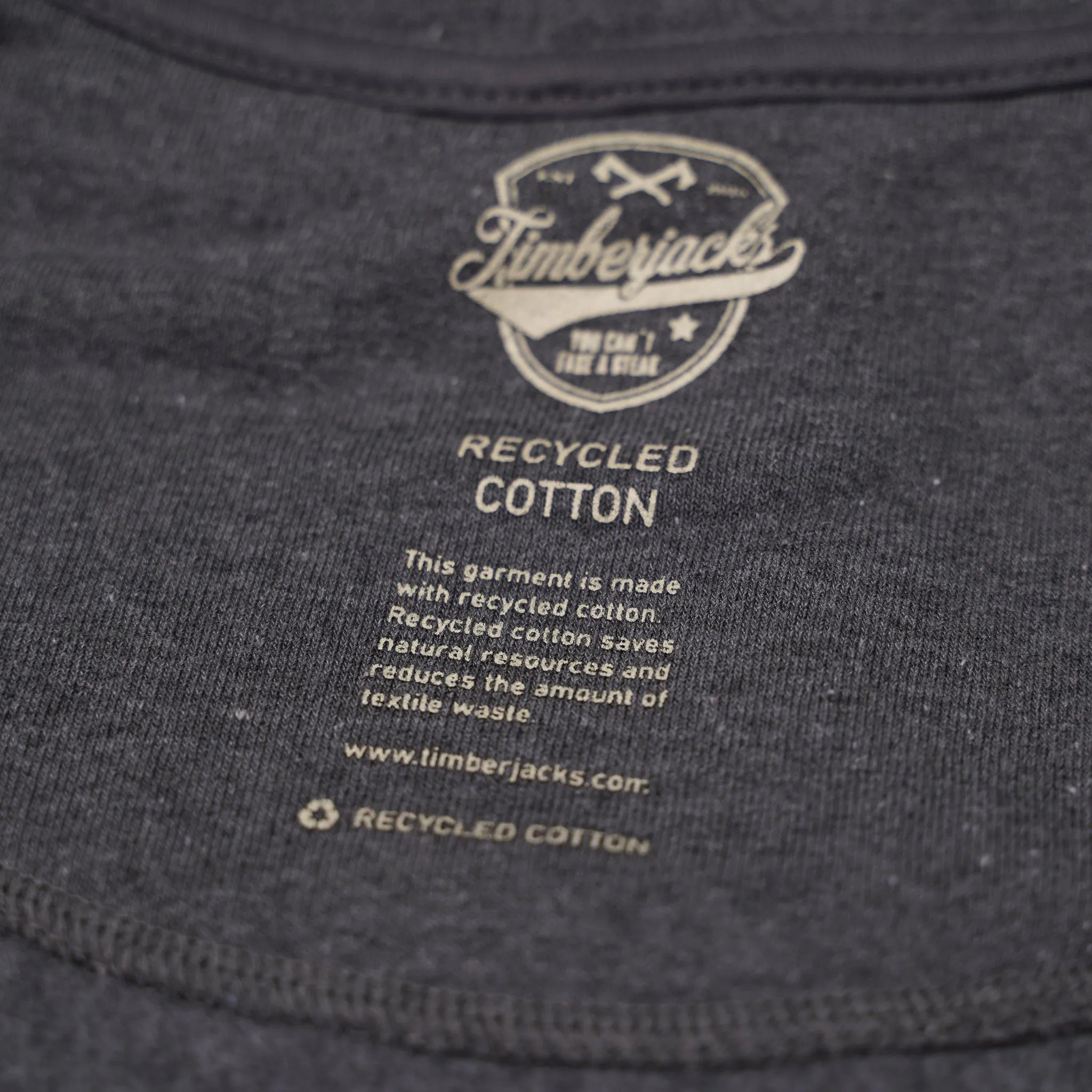 Hoodie Ibex Granit Recycled Cotton - timberjacks.store