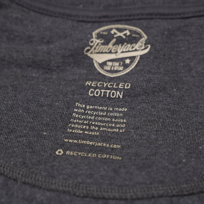 Hoodie Ibex Granit Recycled Cotton - timberjacks.store