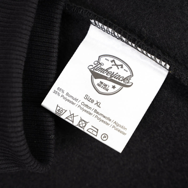 Hoodie Mountain Lion Black Onyx - timberjacks.store