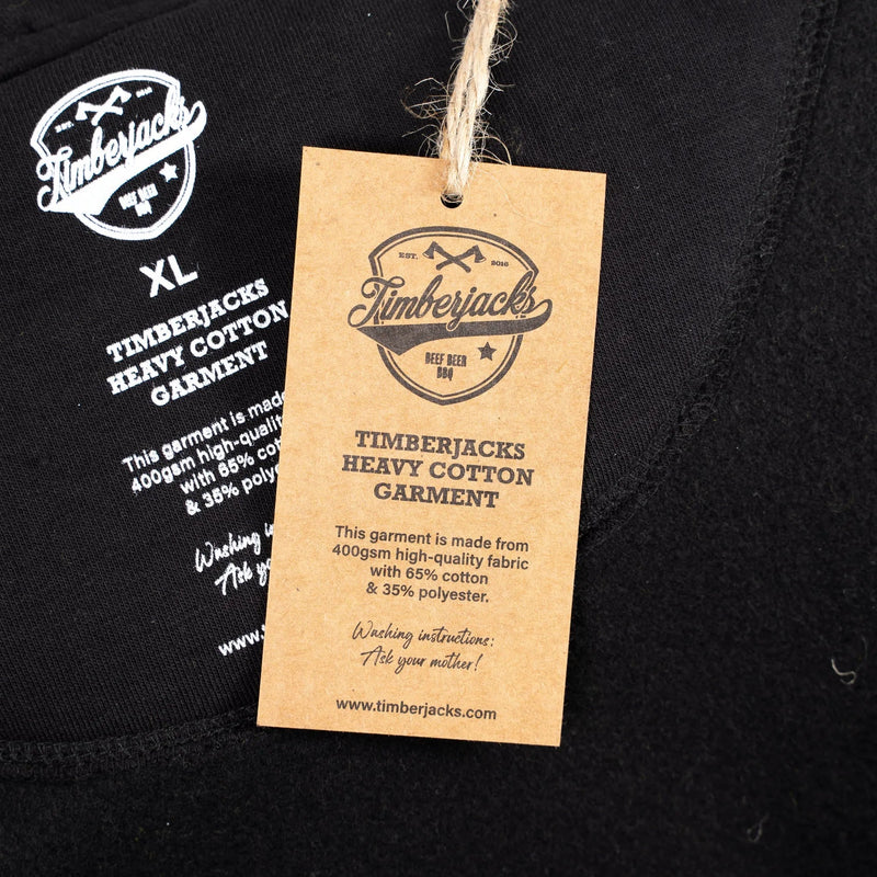 Hoodie Mountain Lion Black Onyx - timberjacks.store