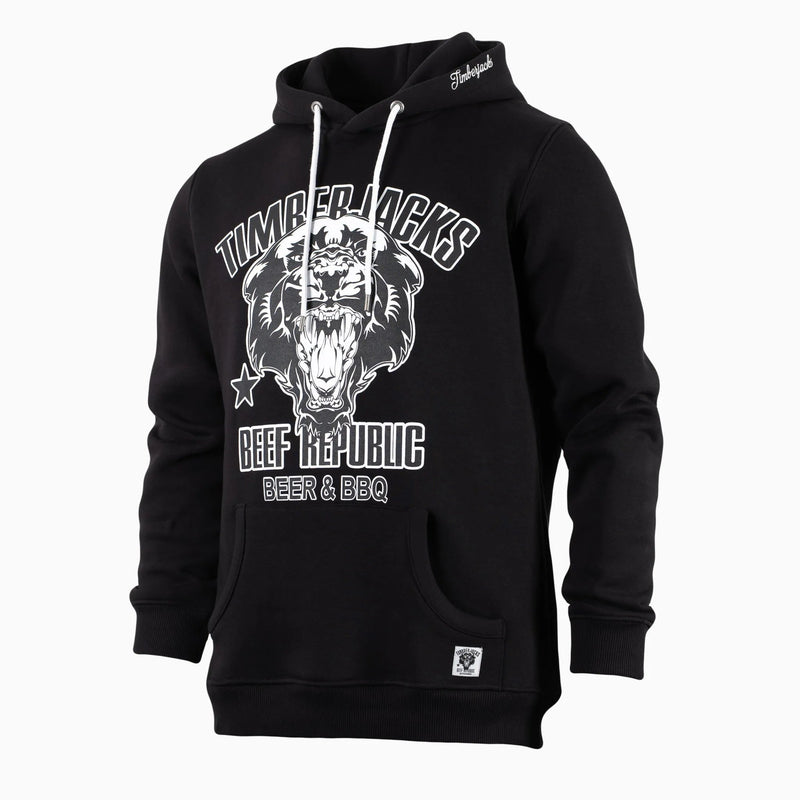 Hoodie Mountain Lion Black Onyx - timberjacks.store