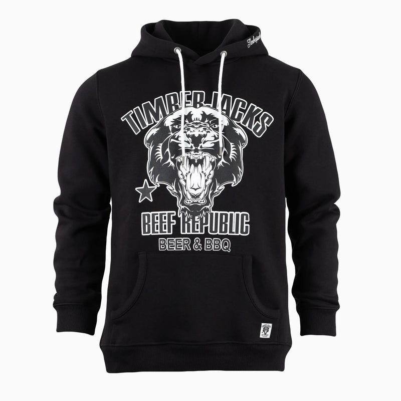 Hoodie Mountain Lion Black Onyx - timberjacks.store