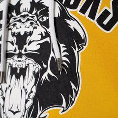 Hoodie Mountain Lion Bumblebee Yellow - timberjacks.store
