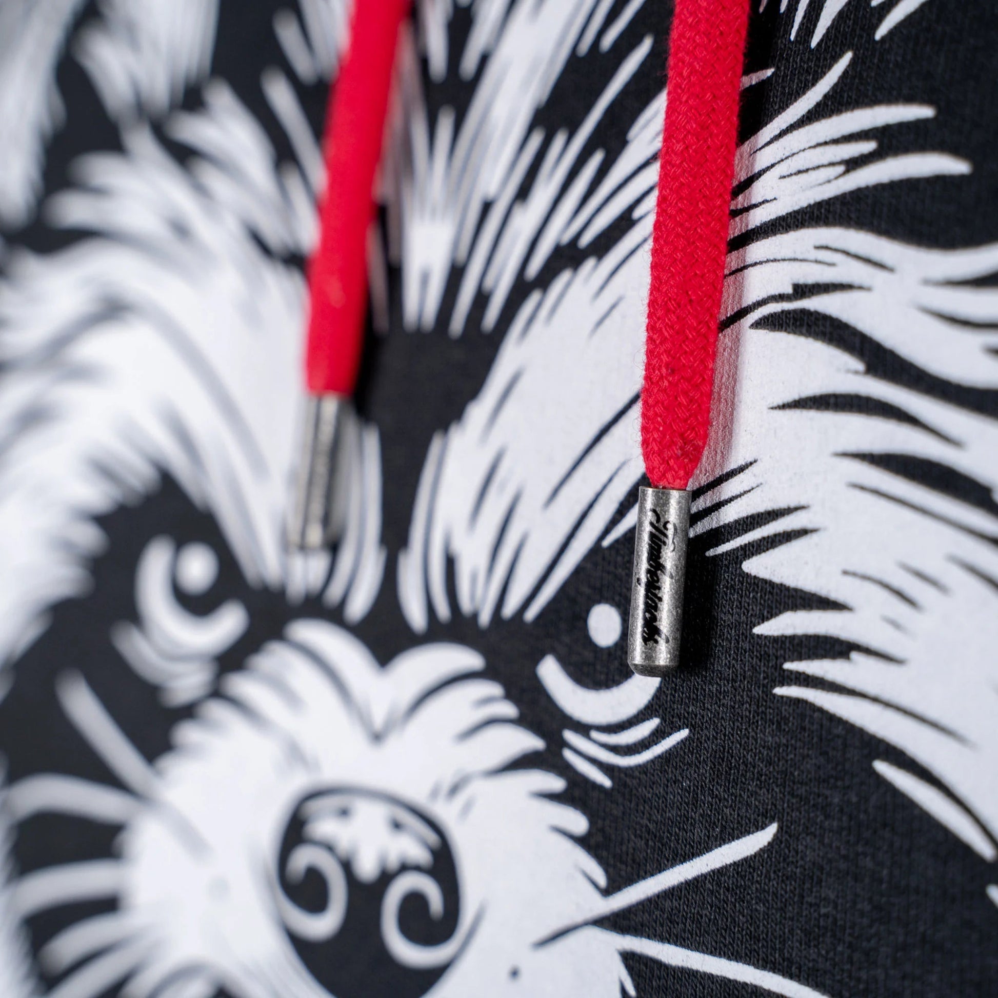 Hoodie Racoon Black Onyx - timberjacks.store