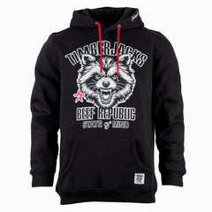 Hoodie Racoon Black Onyx - timberjacks.store